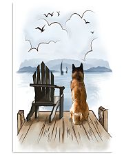 Akita Waiting 11x17 Poster front