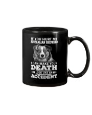 Australian Shepherd Hurt My Dog 1503 Mug thumbnail