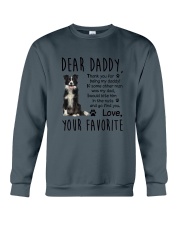 Collie Dear Daddy Mug 2201 Crewneck Sweatshirt thumbnail