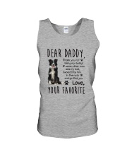 Collie Dear Daddy Mug 2201 Unisex Tank thumbnail