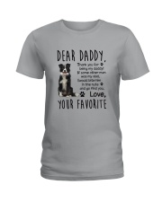 Collie Dear Daddy Mug 2201 Ladies T-Shirt thumbnail