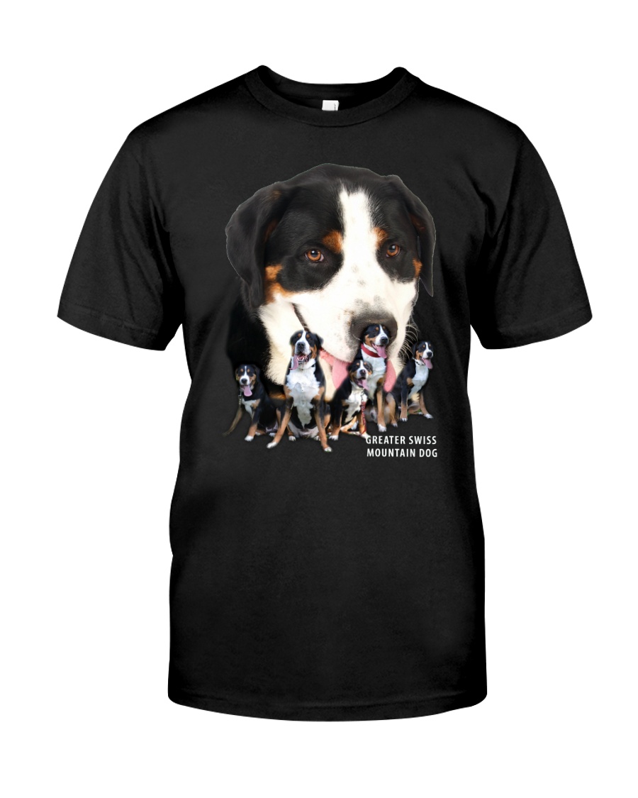 Greater Swiss Mountain Dog Awesome Family 0701 Classic T-Shirt