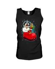Border Collie socks christmas 0310 Unisex Tank thumbnail