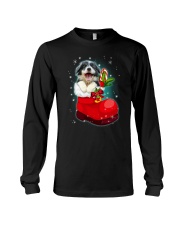 Border Collie socks christmas 0310 Long Sleeve Tee thumbnail