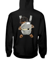 Rottweiler bag 712 Hooded Sweatshirt back