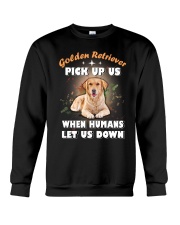 THEIA Golden Retriever Pick Up 2906 Crewneck Sweatshirt thumbnail