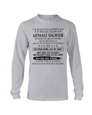 Gift for your father - daughter CTD01 Long Sleeve Tee thumbnail
