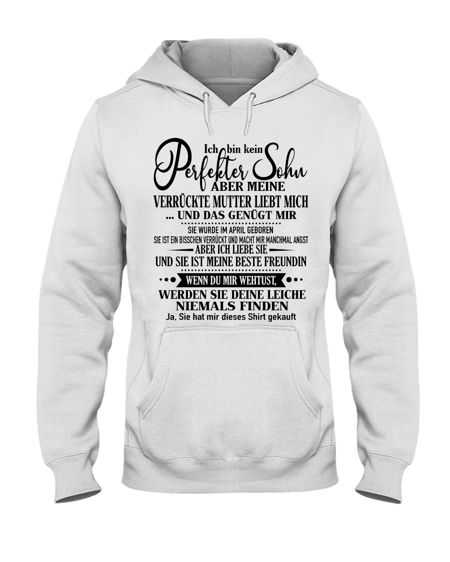 Geschenk fur den Sohn - 04 April Hooded Sweatshirt