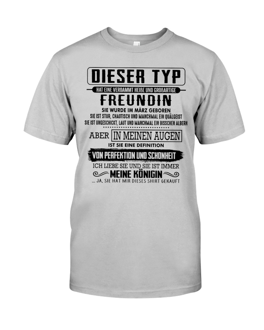 Gift for your boyfrend CTD03 Classic T-Shirt