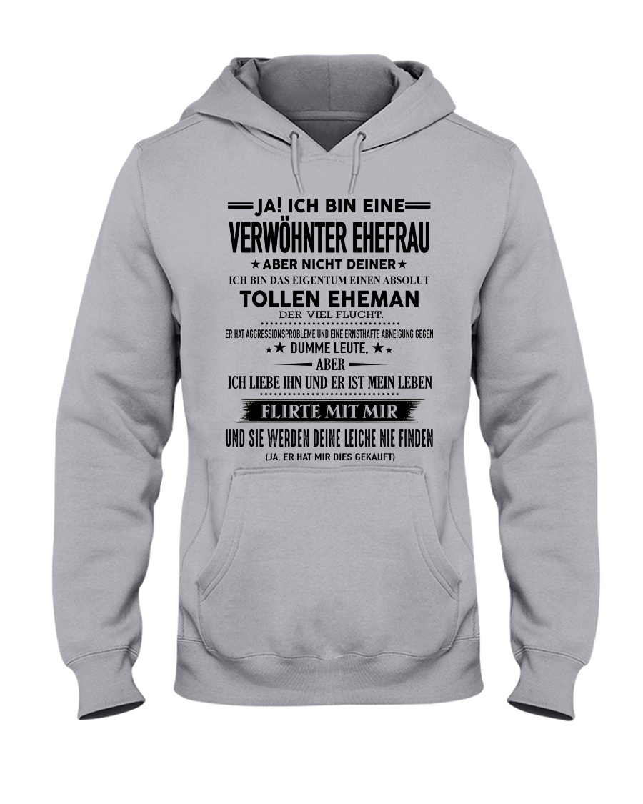 Besonderes Geschenk für Ihre Frau - D Hooded Sweatshirt