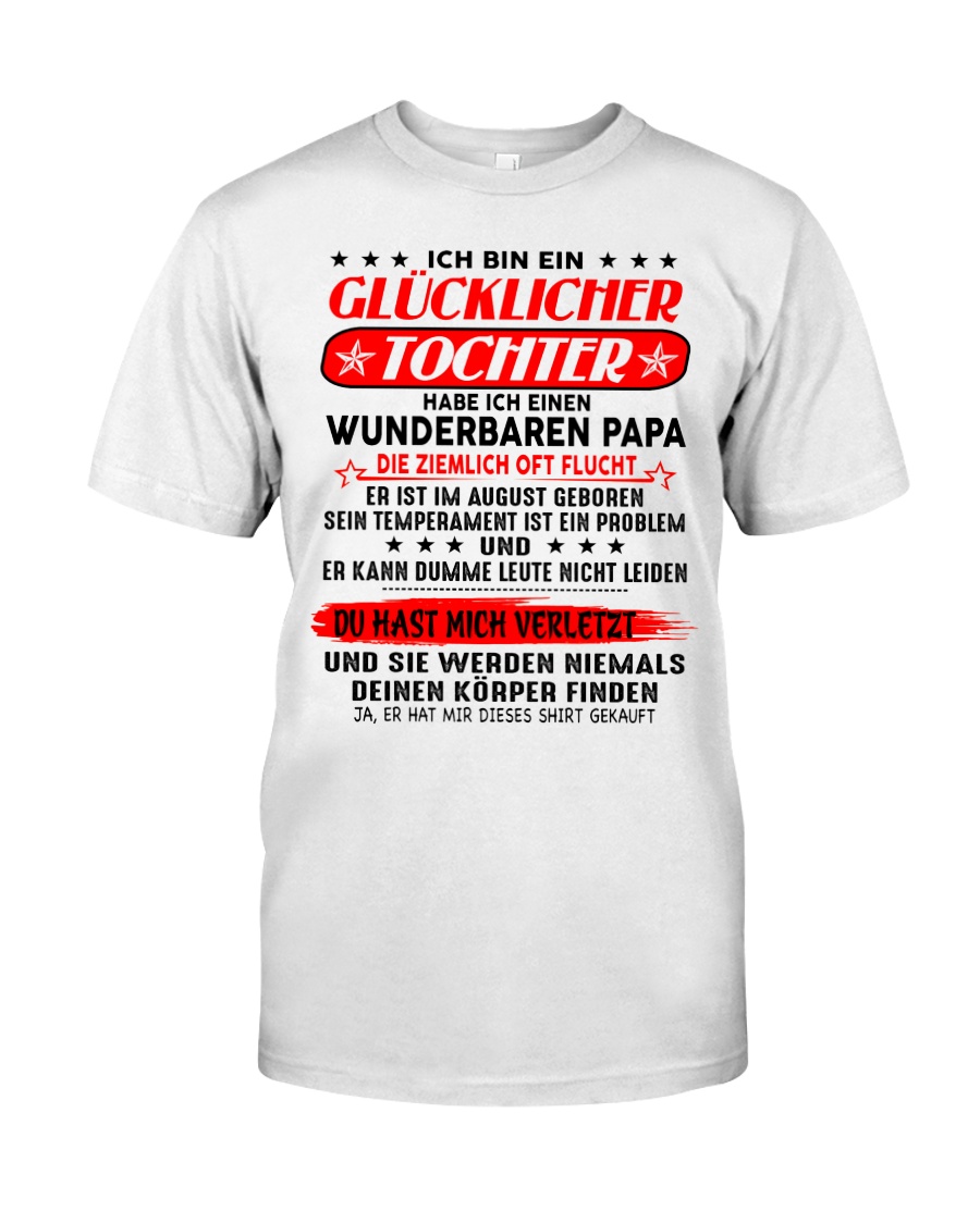 Geschenk fur die Tochter - C08 August Classic T-Shirt