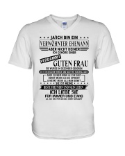 Verwohnter Mann - D12 Dezember V-Neck T-Shirt thumbnail