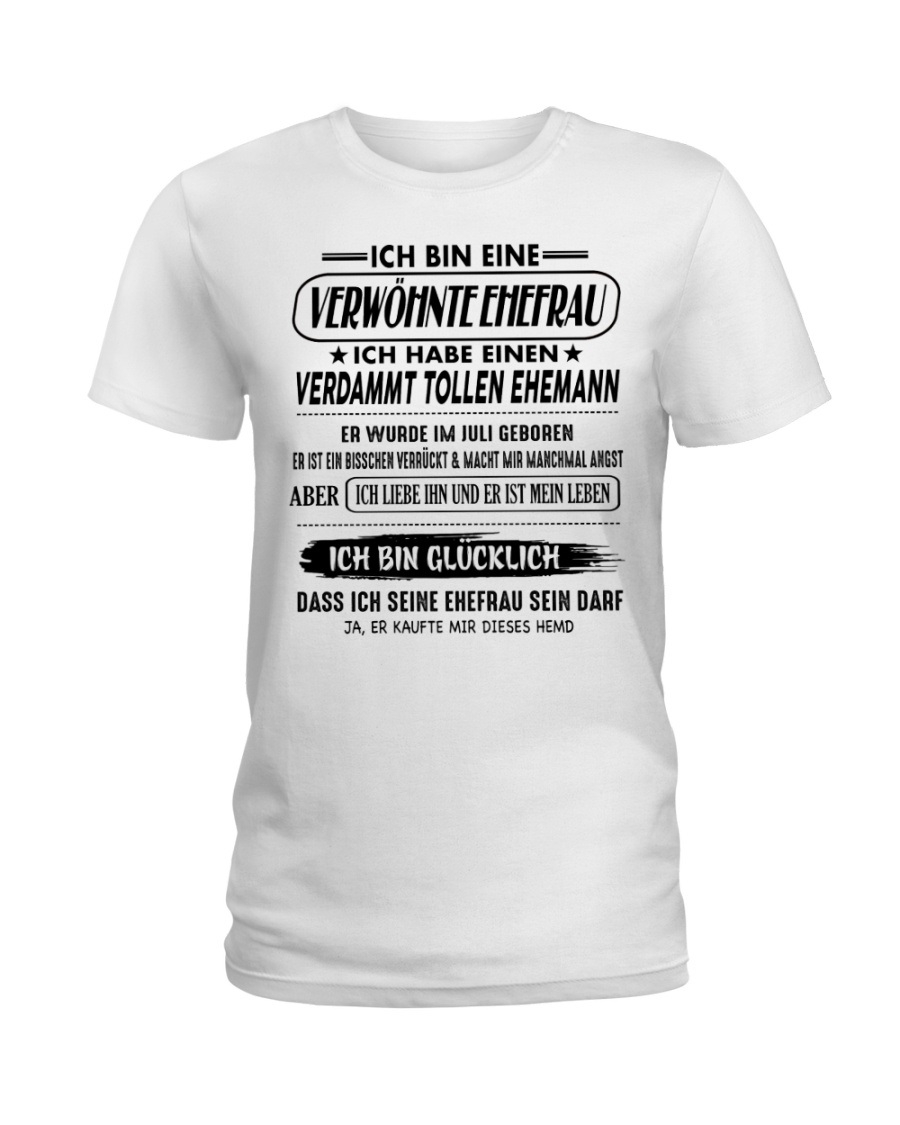 Spoiled Wife H07 Ladies T-Shirt