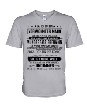 Gift for your Boyfriend White CTD08 V-Neck T-Shirt thumbnail