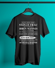 proud husband of a crazy wife 7 Classic T-Shirt lifestyle-mens-crewneck-front-3