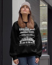 Lucky Man - Girl Friend German 8 Crewneck Sweatshirt lifestyle-unisex-sweatshirt-front-1