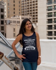Lucky Man - Girl Friend German 8 Ladies Flowy Tank lifestyle-bellaflowy-tank-front-3