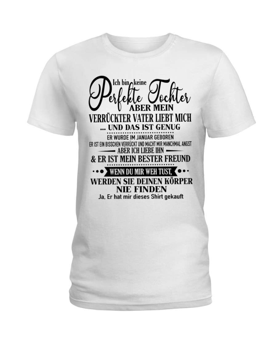Geschenk fur die Tochter D1 Ladies T-Shirt