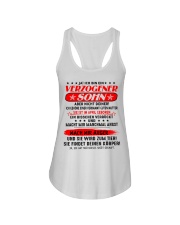 Yes I am a spoiled - Son Mom - C04 April Ladies Flowy Tank thumbnail