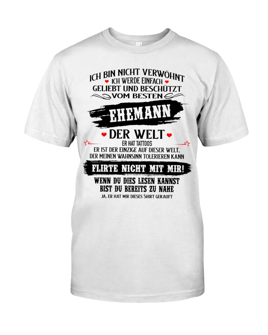 Glucklicher Mann - Tatowierung Classic T-Shirt