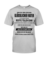Ich bin ein Glucklicher Vater- Tollen Sohn- kun 40 Classic T-Shirt front