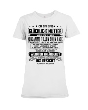 Ich bin eine glückliche Mutter - Kun 00 Premium Fit Ladies Tee thumbnail