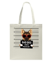 German Shepherd Bad Tote Bag tile