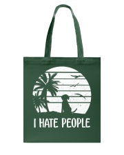 i hate people Tote Bag tile