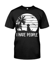 i hate people Premium Fit Mens Tee tile