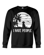 i hate people Crewneck Sweatshirt tile