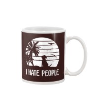 i hate people Mug tile