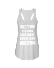 Corgi Dad Ladies Flowy Tank tile