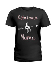 Dobermann Mama Ladies T-Shirt front