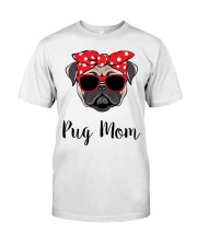 Pug Mom Classic T-Shirt tile