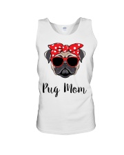 Pug Mom Unisex Tank tile