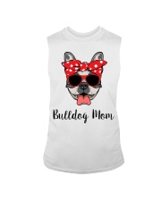 bulldog mom Sleeveless Tee tile