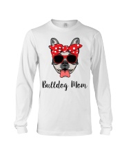 bulldog mom Long Sleeve Tee tile