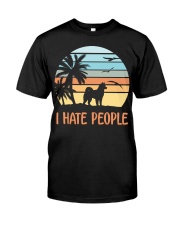 i hate people Classic T-Shirt front