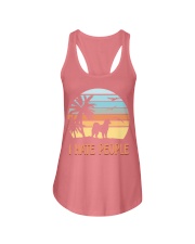 i hate people Ladies Flowy Tank tile