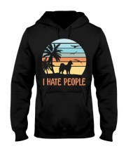 i hate people Hooded Sweatshirt tile