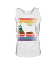 Pug Vintage Unisex Tank tile