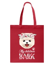 my children bark Tote Bag tile