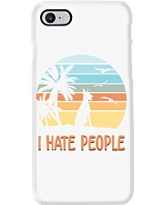 i hate people Phone Case tile