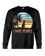 i hate people Crewneck Sweatshirt tile