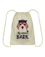 my children bark Drawstring Bag tile