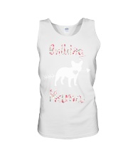 bulldog mama Unisex Tank tile