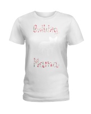 bulldog mama Ladies T-Shirt tile