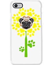 Pug Flower2 Phone Case tile
