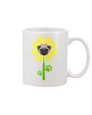 Pug Flower2 Mug tile