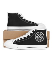 Hardcore Worldwide -All Over Print Full Zip Hoodie Men's High Top White Shoes thumbnail